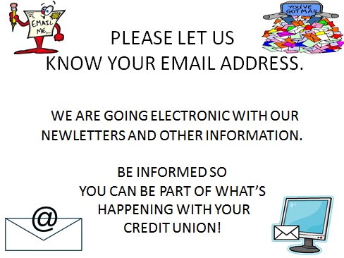 Please Let Us know Your Email Address
