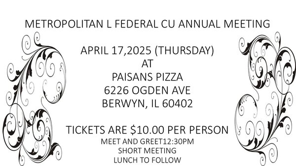 Annual Meeting April 17, 2025