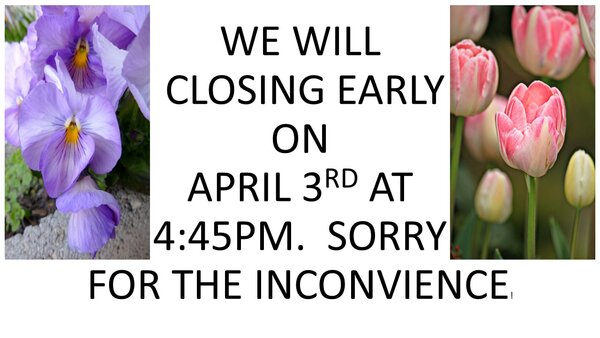 Office Closing Early
